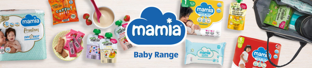 A selection of baby product from Aldi's Mamia range.